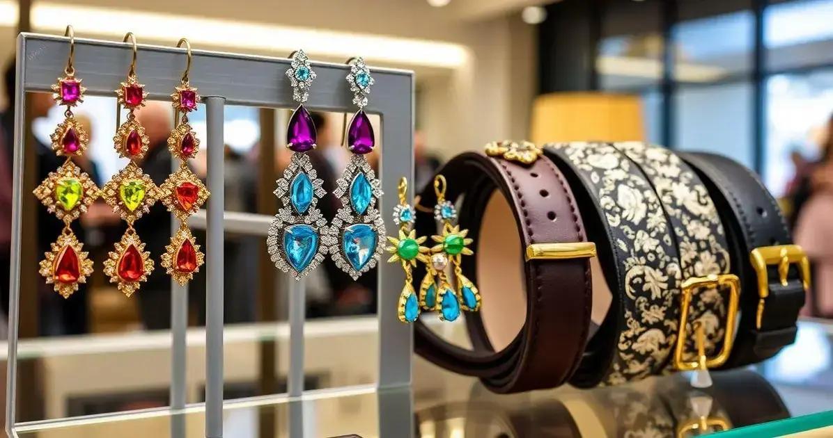 Tendências em Brincos de Diamantes e Cintos