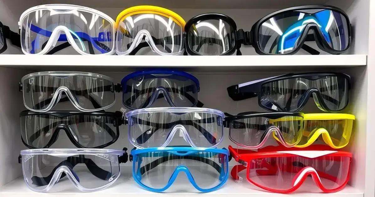 Tipos de óculos de proteção: qual kit escolher?