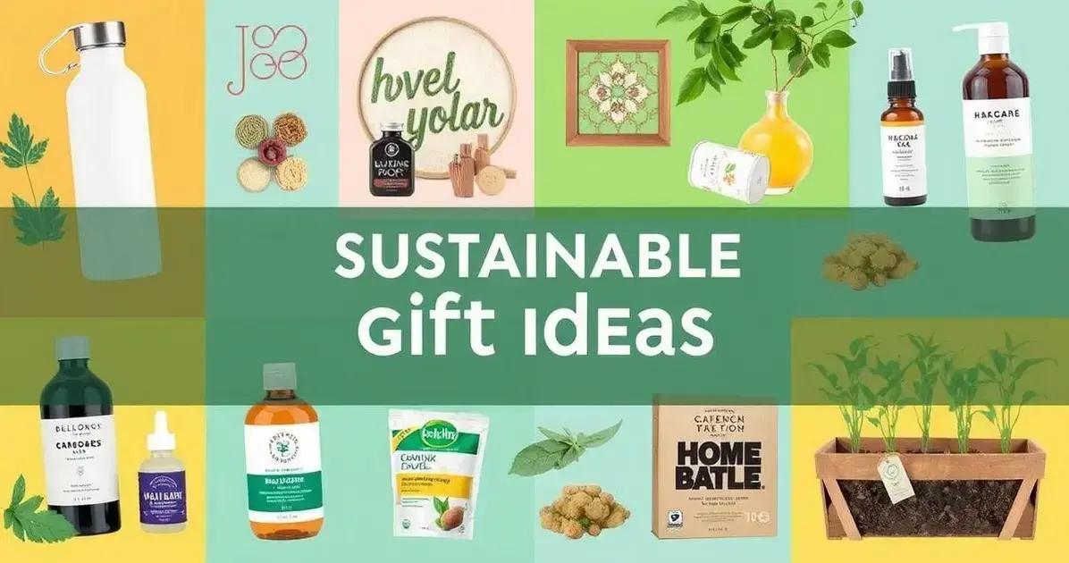 Top 7 ideias de presentes sustentáveis