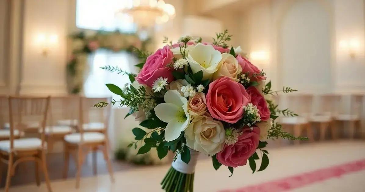 Vantagens de escolher um bouquet minimalista noiva