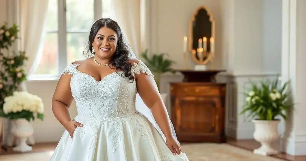 Vestido de Noiva Plus Size e Estilo Pessoal