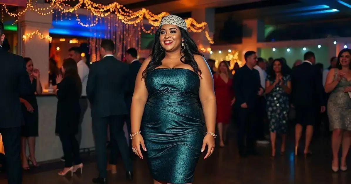 Vestido tubinho plus size para festas