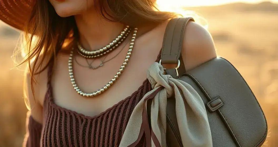 Sobreposição Boho: Dicas para Criar Looks Criativos 5 acessorios ideais para completar a sobreposicao boho bolsas colares e chapeus explore a hrefhttpsma - Moda Italiana - Os Blogs mais Incríveis da Web
