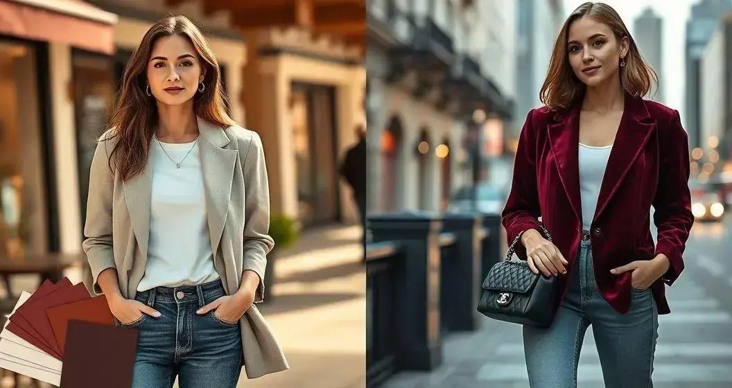 blazer casual tecidos e cores ideais para looks diurnos e noturnos com toque de a hrefhttpsmadisonbo - Moda Italiana - Os Blogs mais Incríveis da Web