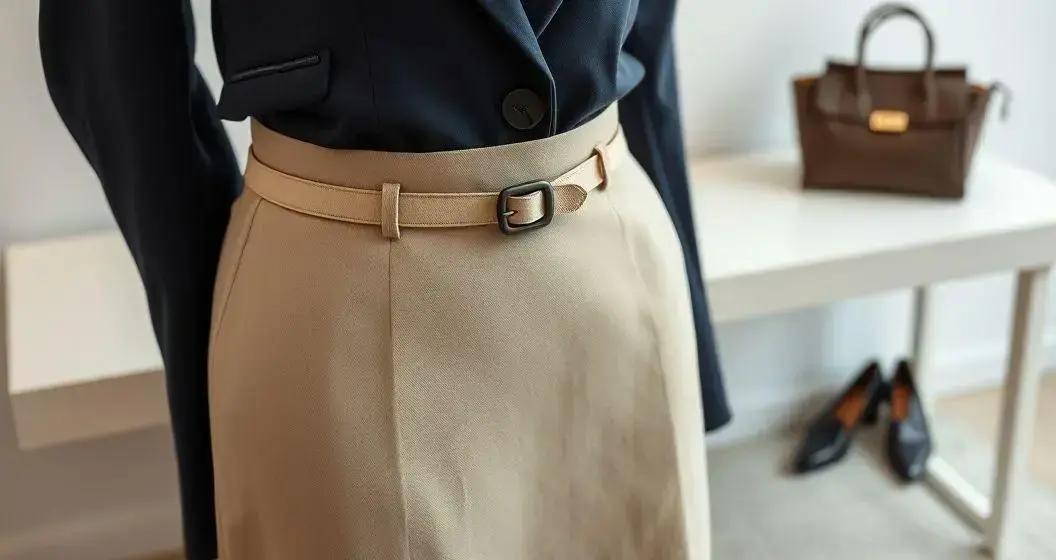 Cinto de Tecido: Leveza e Estilo para Looks Casuais 4 cinto de tecido em producoes formais como adaptar texturas e cores sem perder elegancia veja - Moda Italiana - Os Blogs mais Incríveis da Web