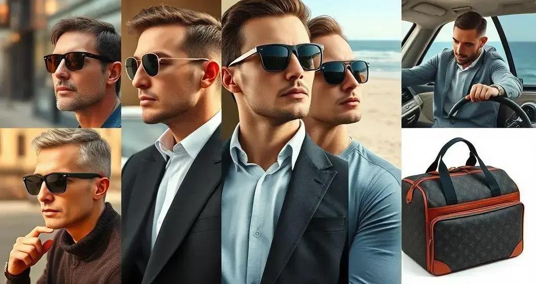 Óculos de Sol Masculino: Estilo e Proteção para o Dia a Dia 7 combinacoes de looks com oculos de sol masculino para diferentes ocasioes a hrefhttpsmadisonbolsas - Moda Italiana - Os Blogs mais Incríveis da Web