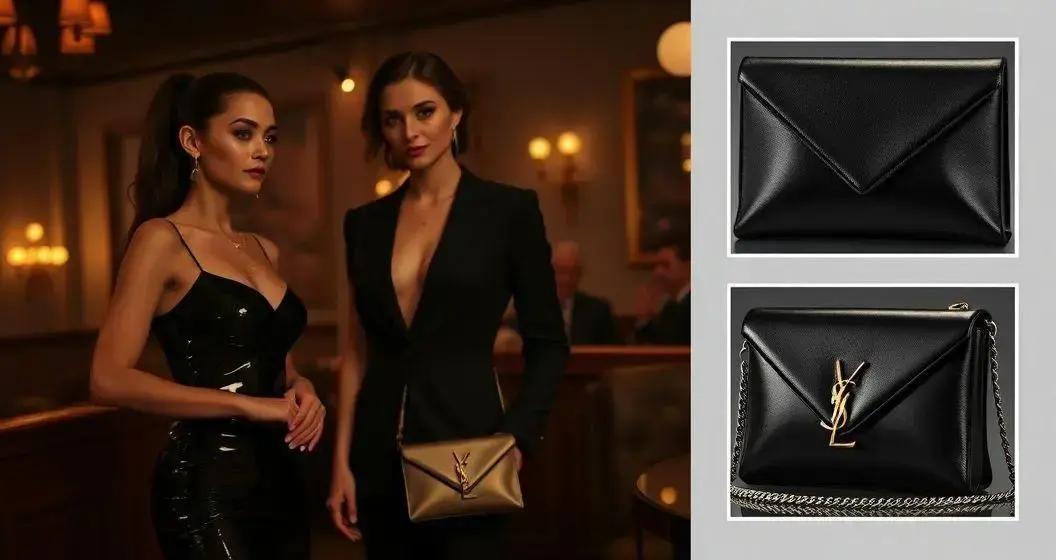 Looks de festa e noite usando bolsa envelope sem perder o estilo (veja também bolsa tiracolo lou ysl: https://madisonbolsas.com.br/produtos/bolsa-tiracolo-lou-ysl-elegancia-em-versao-mini-com-toque-atemporal/)