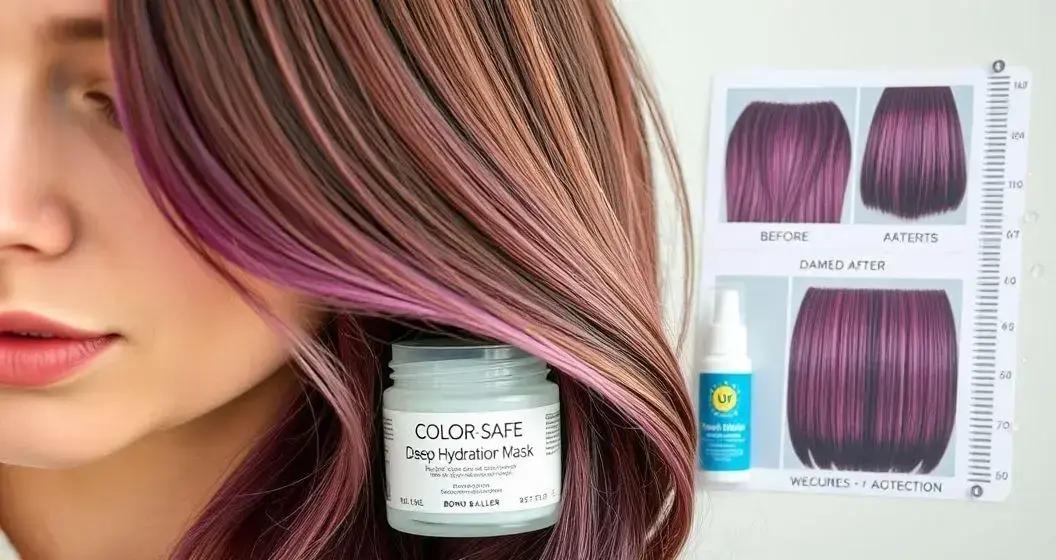 máscara de hidratação profunda para cabelos tingidos e danificados: resultados e cuidados máscara de hidratação profunda para cabelos tingidos e danificados: resultados e cuidados
