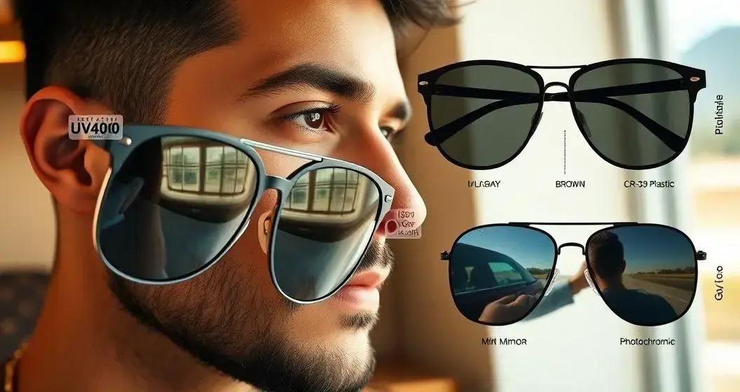 Óculos de Sol Masculino: Estilo e Proteção para o Dia a Dia 4 protecao uv e lentes o que procurar em oculos de sol masculino a hrefhttpsmadisonbolsascombrprodut - Moda Italiana - Os Blogs mais Incríveis da Web