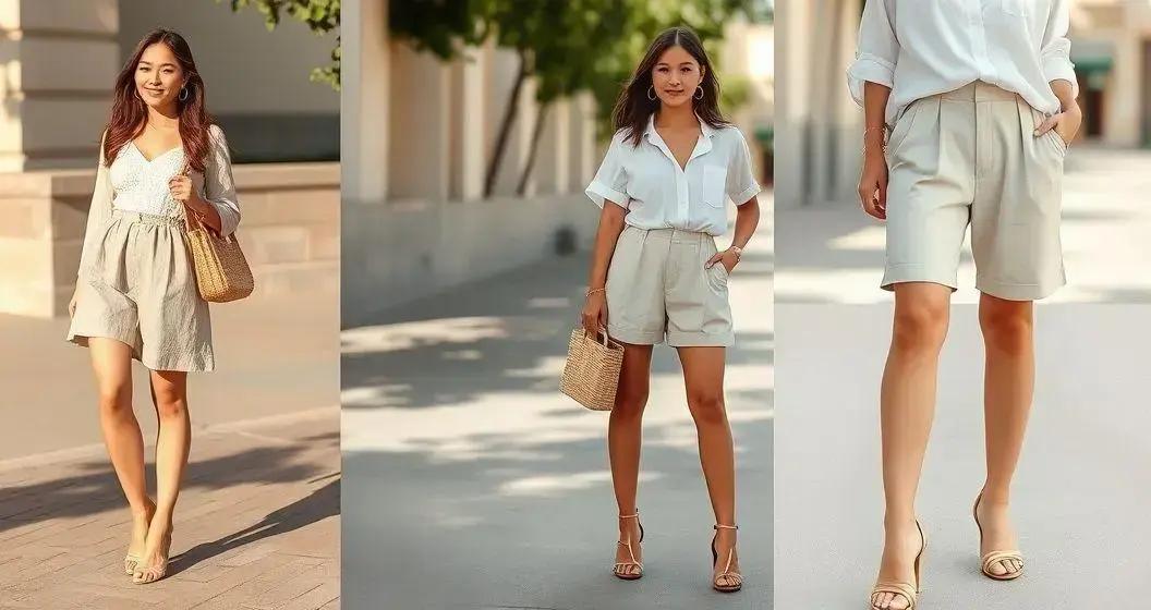 Short de linho: tecidos, modelagens e como combinar com Sandália Feminina Dourada Salto 9 cm https://www.modatrend.com.br/produtos/sandalia-feminina-dourada-salto-9-cm/