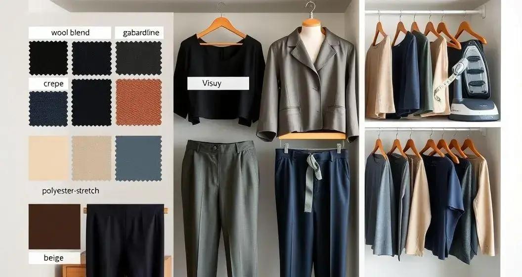 Calça Social Feminina: Conforto e Estilo no Ambiente Profissional 4 tecidos cores e manutencao da calca social feminina escolha tecidos que valorizam o look e a a hrefh - Moda Italiana - Os Blogs mais Incríveis da Web