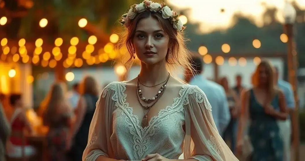 Vestido Festa Boho: Liberdade e Estilo em Ocasiões Especiais