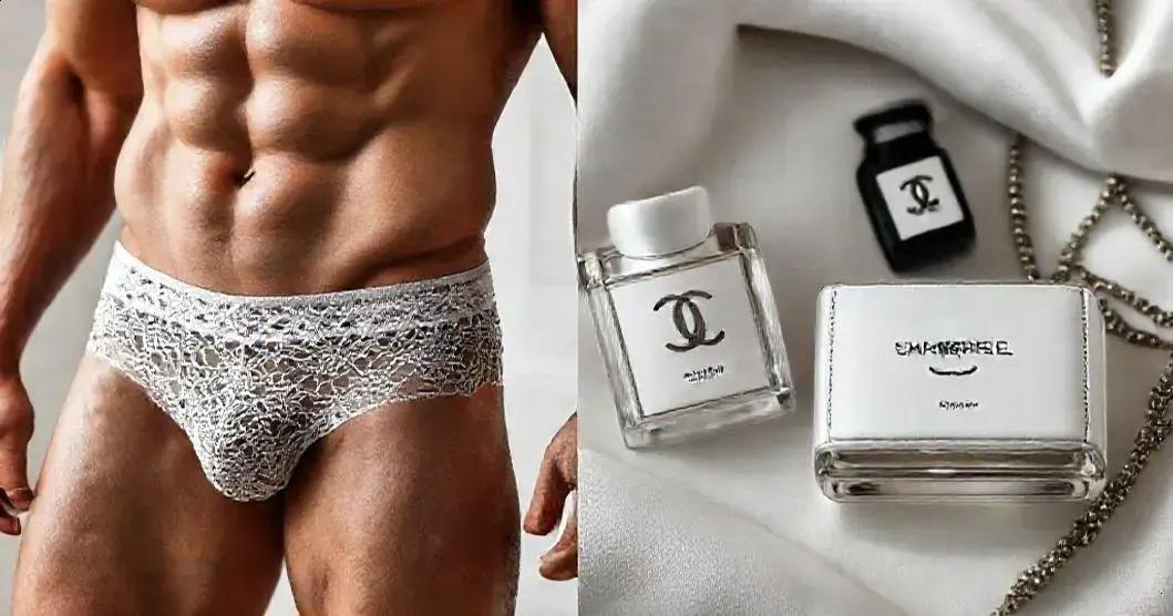 Compare modelos de cueca com produtos chanel