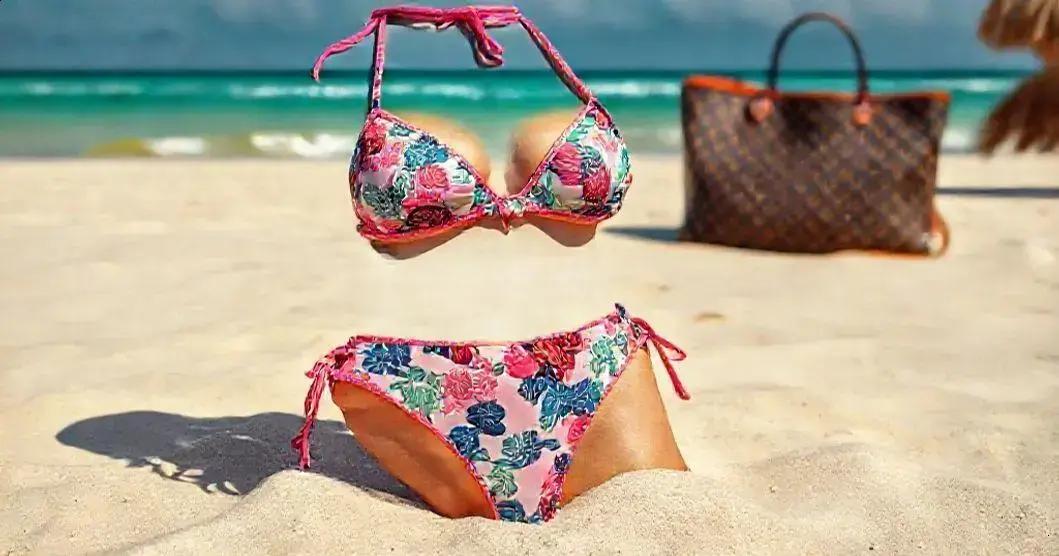 O que é um biquíni de amarrar?