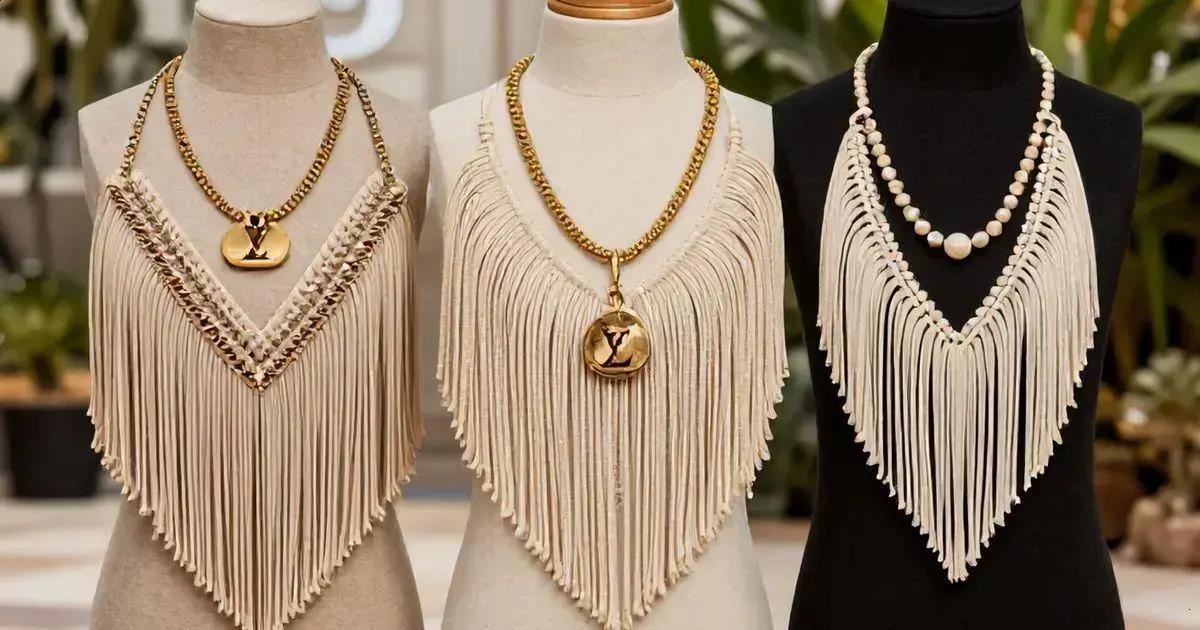 Acessórios boho e a influência de marcas como Louis Vuitton Premium Acessórios boho e a influência de marcas como Louis Vuitton Premium