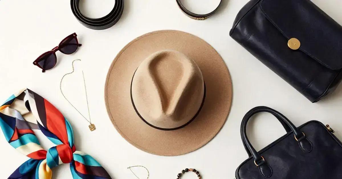 Acessórios ideais para combinar com chapéu floppy vintage Acessórios ideais para combinar com chapéu floppy vintage