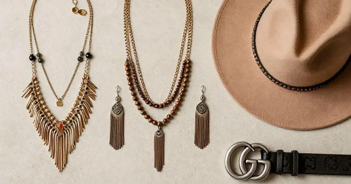 Acessórios que combinam com as estampas boho Acessórios que combinam com as estampas boho