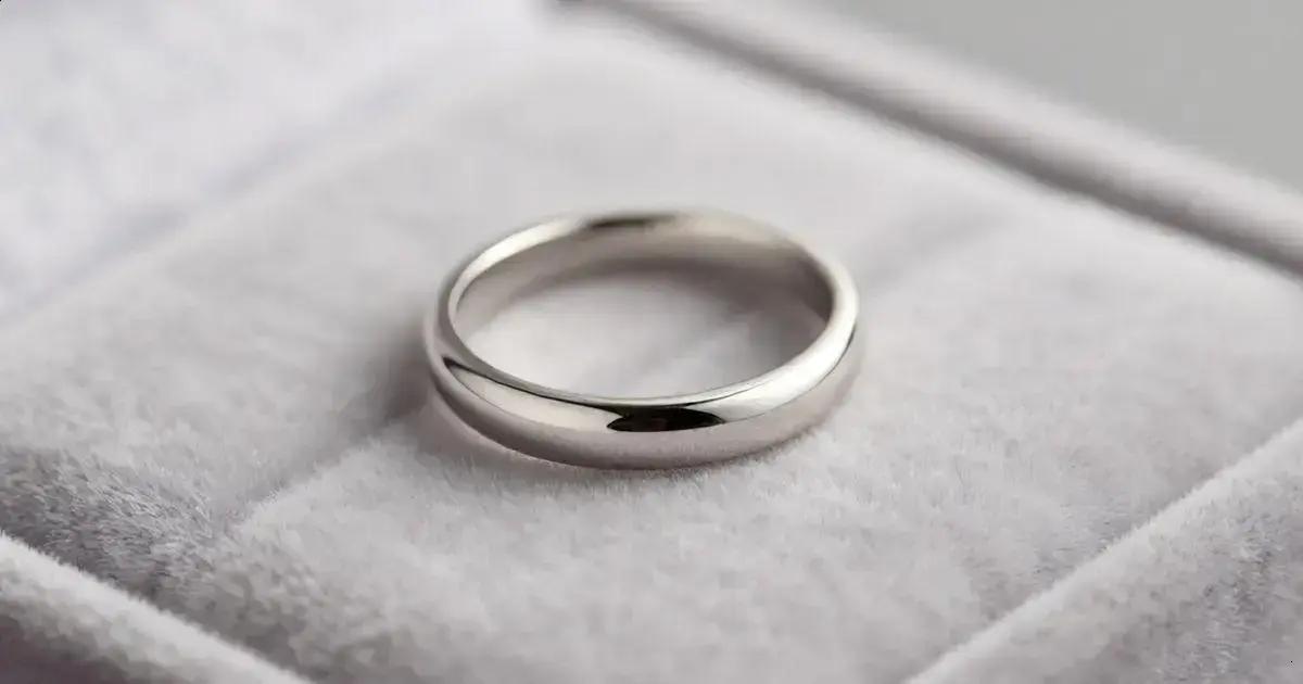 Anel de Ouro Branco: Discrição e Luxo no Design 7 Anel de Ouro Branco: Discrição e Luxo no Design