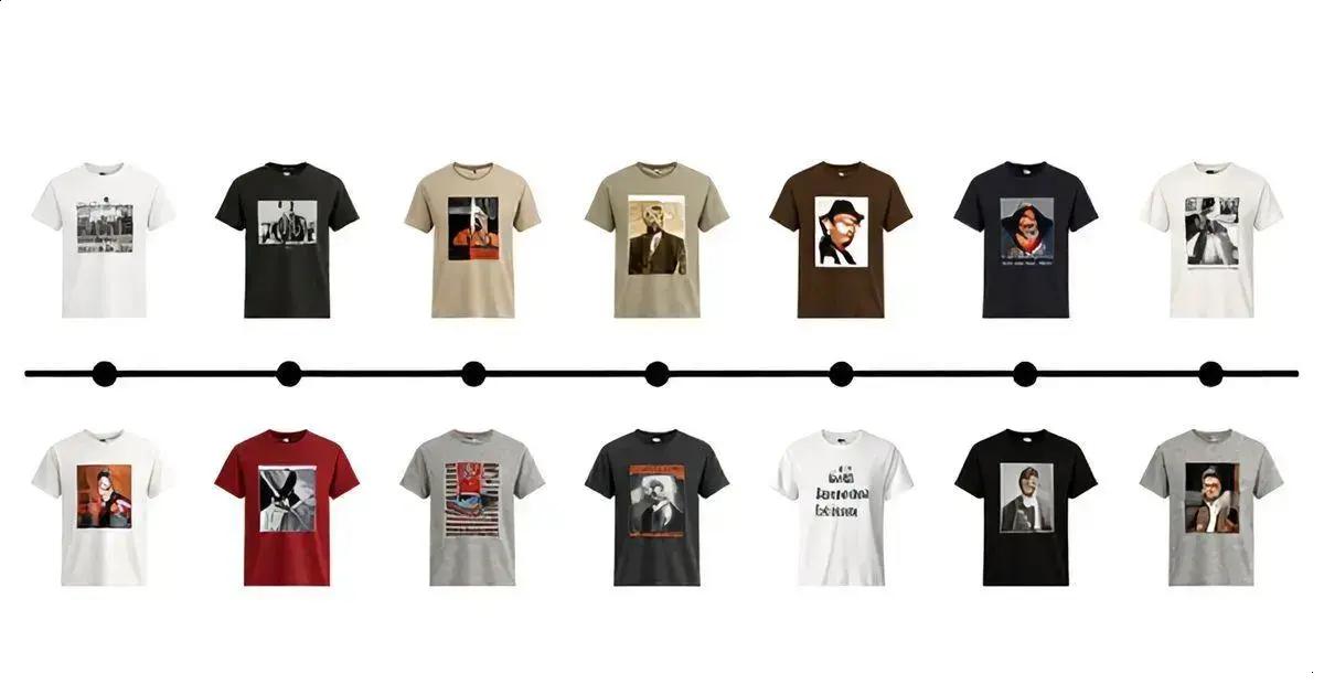 Camisetas estampadas: história e evolução no mundo da moda Camisetas estampadas: história e evolução no mundo da moda