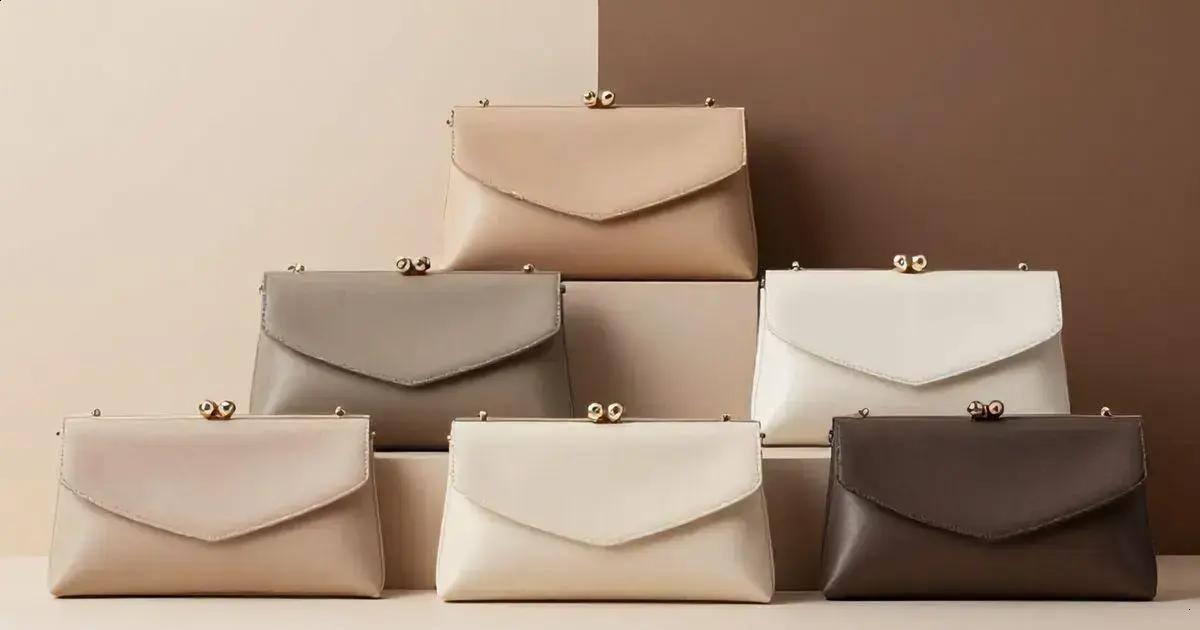 Clutch de festa: combinações de cores Clutch de festa: combinações de cores