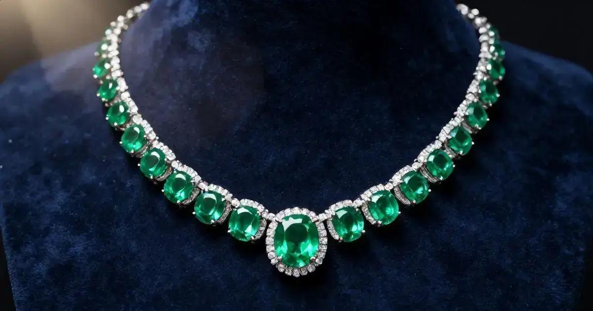Colar de Esmeralda: O Verde Sofisticado da Alta Joalheria 1 Colar de Esmeralda: O Verde Sofisticado da Alta Joalheria