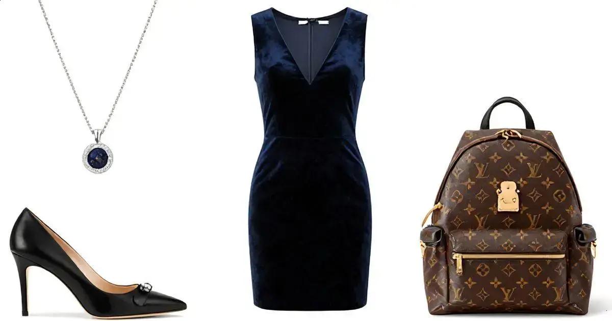 Como Combinar o Vestido Festa Veludo com Acessórios Como Combinar o Vestido Festa Veludo com Acessórios