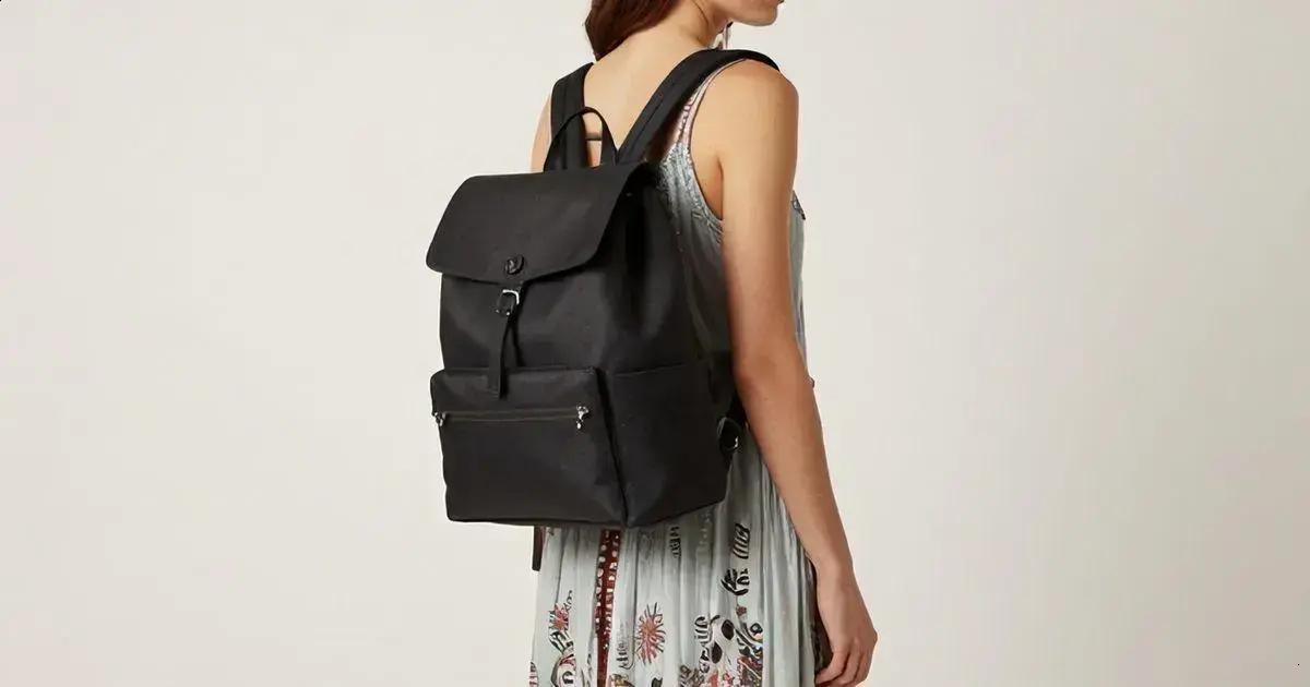 Como combinar vestido midi boho com mochilas estilosas Como combinar vestido midi boho com mochilas estilosas