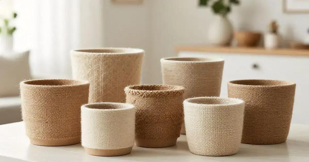 Como escolher o cachepô de fibra natural ideal? Como escolher o cachepô de fibra natural ideal?