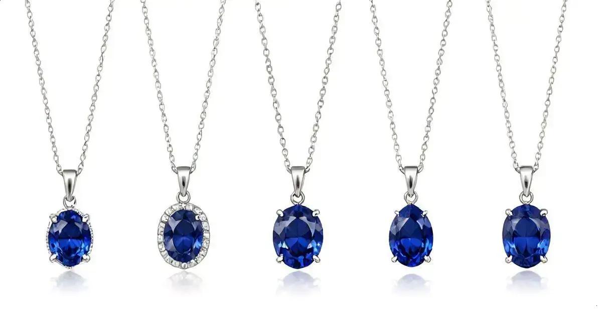 Como escolher o colar de safira perfeito Como escolher o colar de safira perfeito