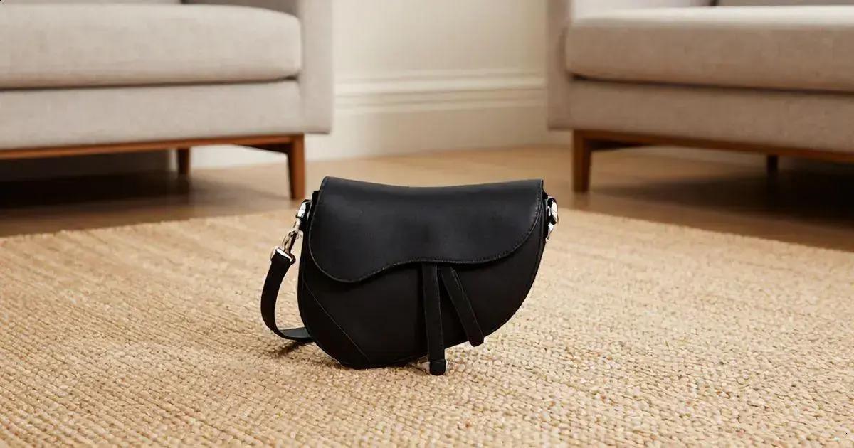 Como o tapete de sisal natural combina com a bolsa dior saddle preta? Como o tapete de sisal natural combina com a bolsa dior saddle preta?