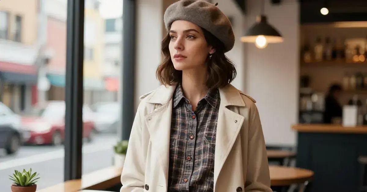 Como usar a boina vintage no dia a dia? Como usar a boina vintage no dia a dia?