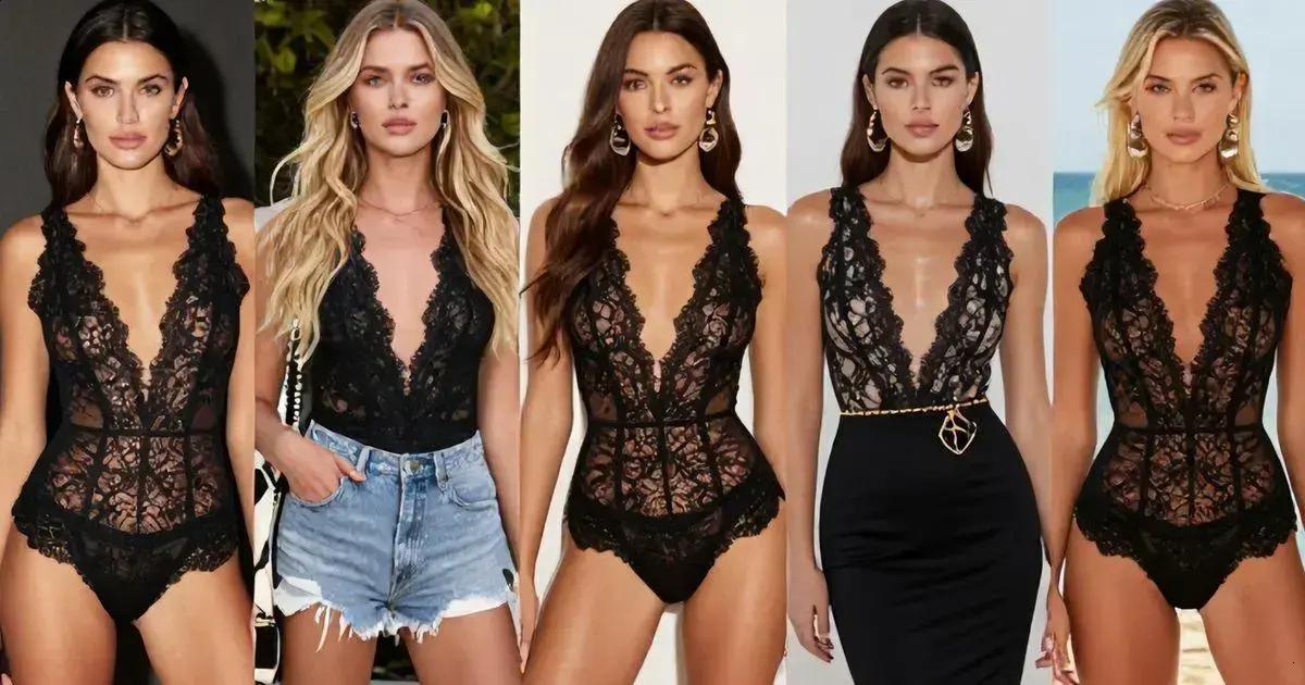 Como usar body rendado em diferentes ocasiões Como usar body rendado em diferentes ocasiões