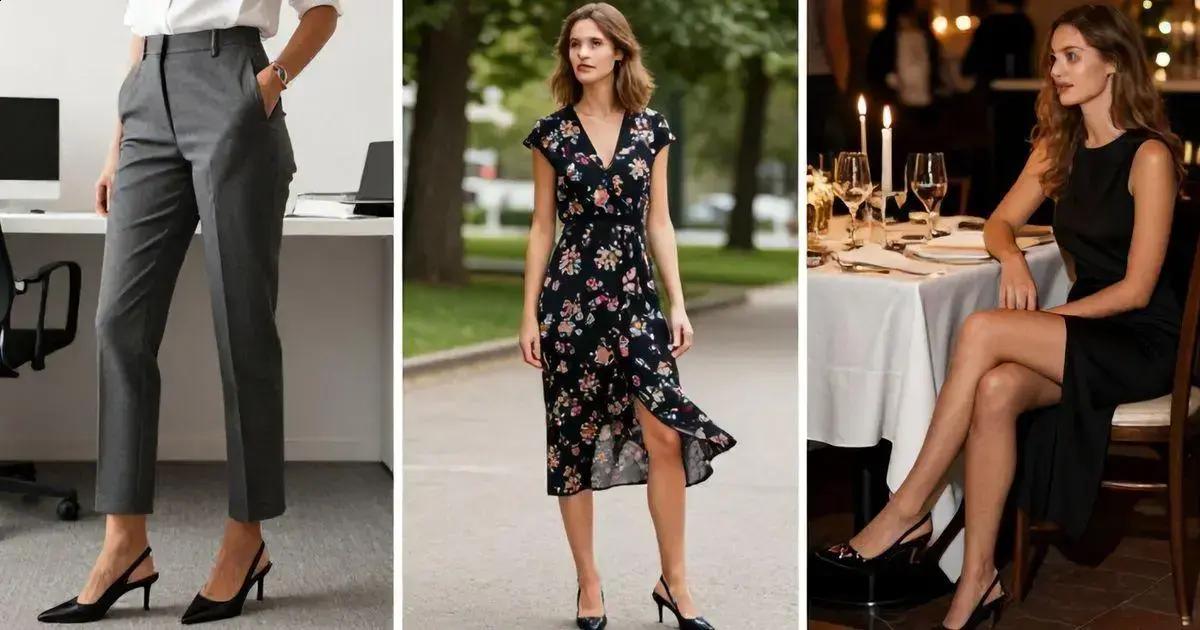 Como Usar o Sapato Slingback em Diferentes Ocasiões Como Usar o Sapato Slingback em Diferentes Ocasiões