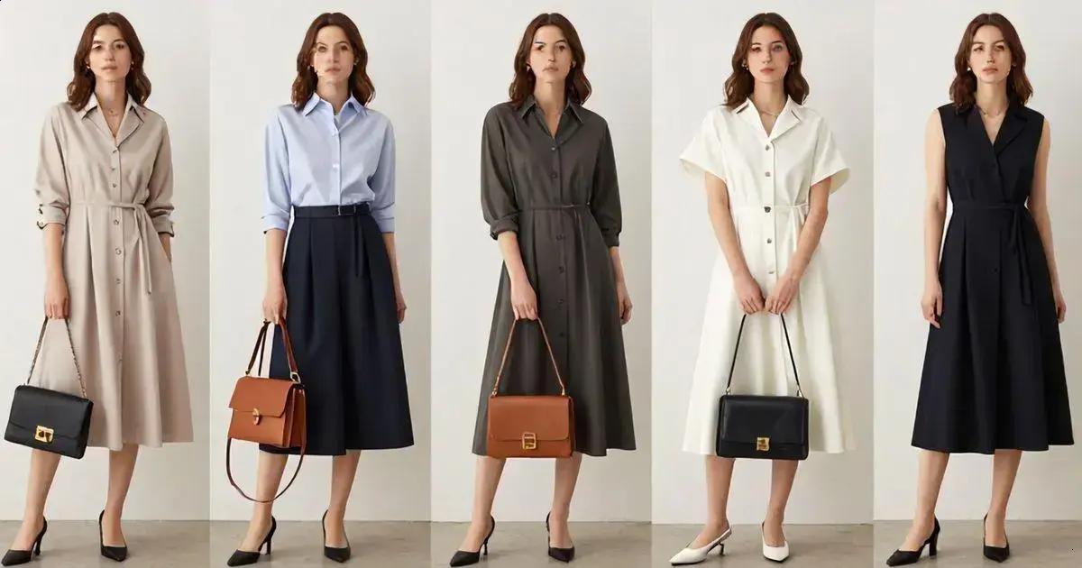 Como usar o vestido chemise no dia a dia? Como usar o vestido chemise no dia a dia?