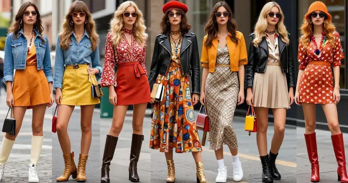 Dicas de combinações para vestido anos 70 Dicas de combinações para vestido anos 70