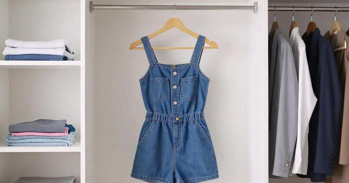 Dicas de cuidados para seu macacão jeans curto Dicas de cuidados para seu macacão jeans curto