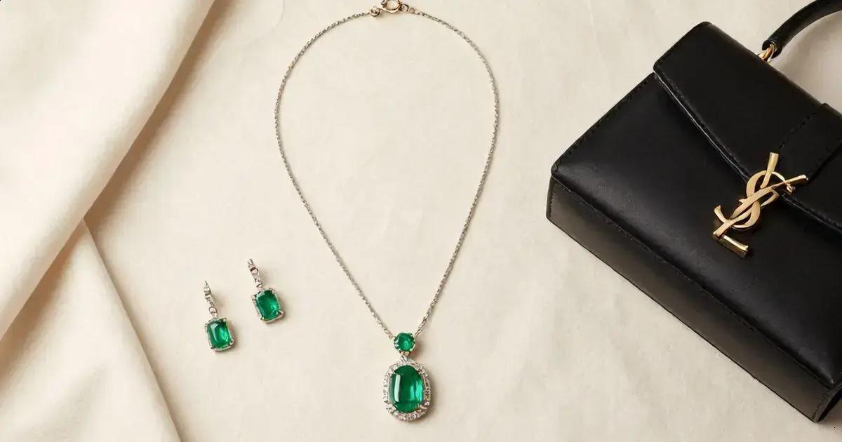 Dicas de moda e acessórios com colares de esmeralda e bolsas réplica Dicas de moda e acessórios com colares de esmeralda e bolsas réplica