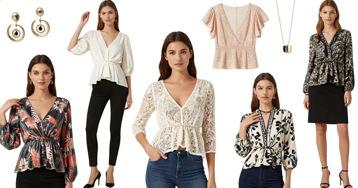 Estilos de blusa festa para arrasar Estilos de blusa festa para arrasar