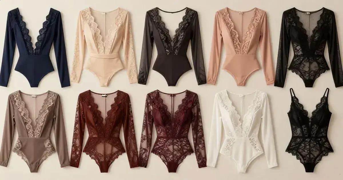 Estilos de body rendado para todos os gostos Estilos de body rendado para todos os gostos