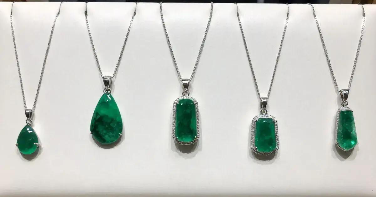 Estilos de Colares de Esmeralda Estilos de Colares de Esmeralda
