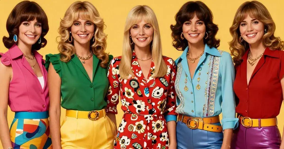 Figurino Novela Anos 70: Estilo e Cores da Década 1 Figurino Novela Anos 70: Estilo e Cores da Década
