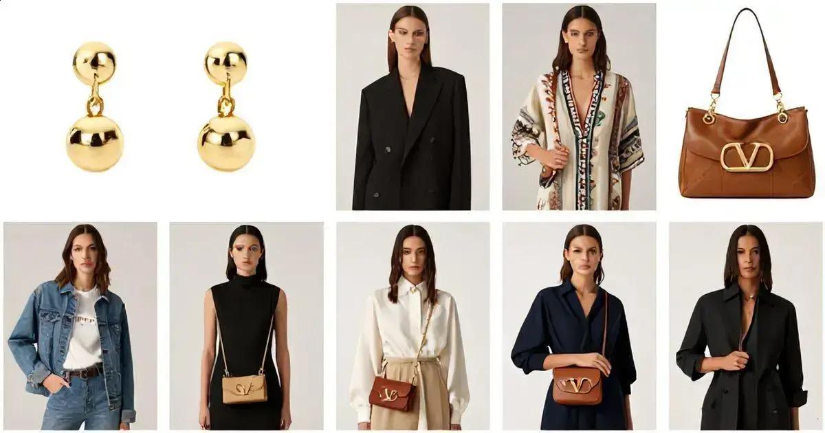 Inspirações de Looks com Brinco de Ouro e Bolsa Valentino Inspirações de Looks com Brinco de Ouro e Bolsa Valentino