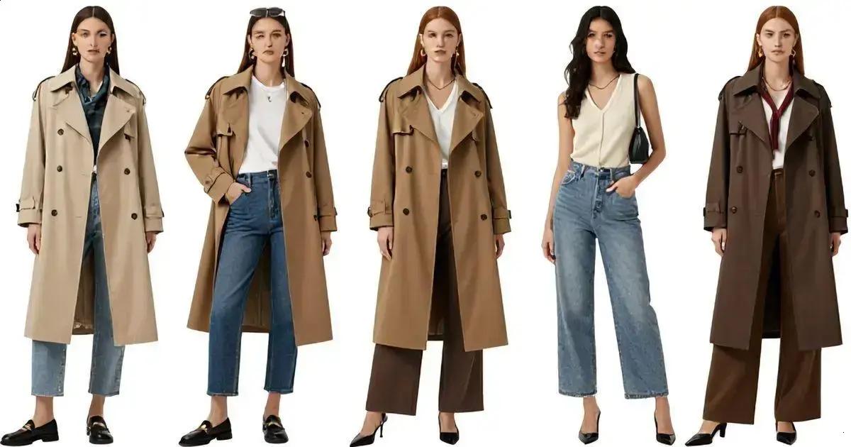 Inspirações de looks com trench coat vintage Inspirações de looks com trench coat vintage