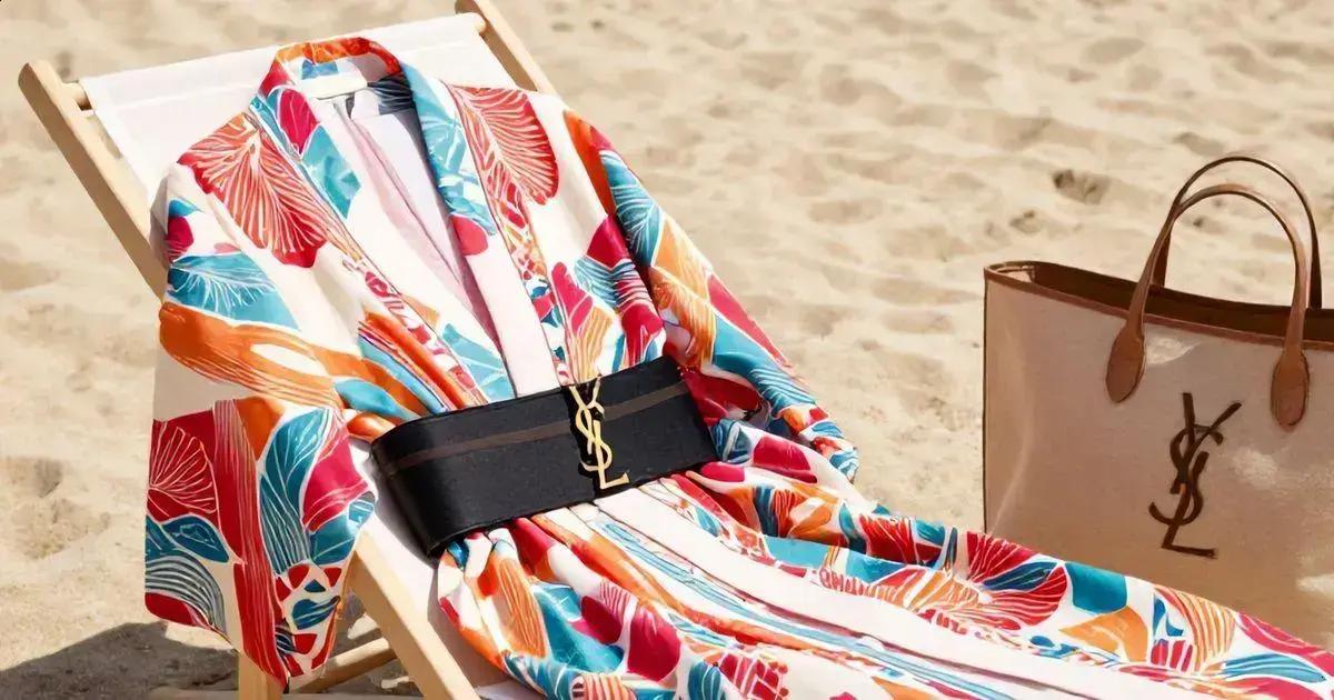 Kimono Estampado Praia: Toque Boho para o Look de Verão 1 Kimono Estampado Praia: Toque Boho para o Look de Verão