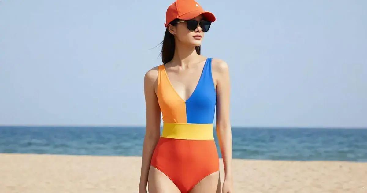 Maiô Cintura Alta: Modelagem Retrô que Valoriza as Curvas 1 Maiô Cintura Alta: Modelagem Retrô que Valoriza as Curvas