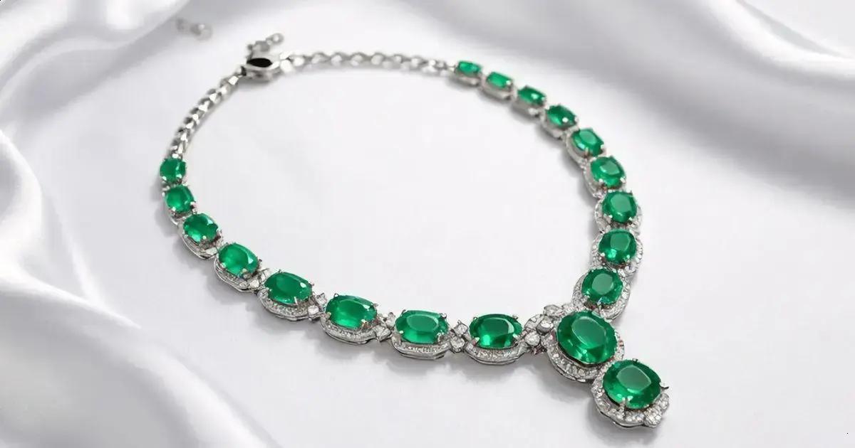 O que é um colar de esmeralda? O que é um colar de esmeralda?