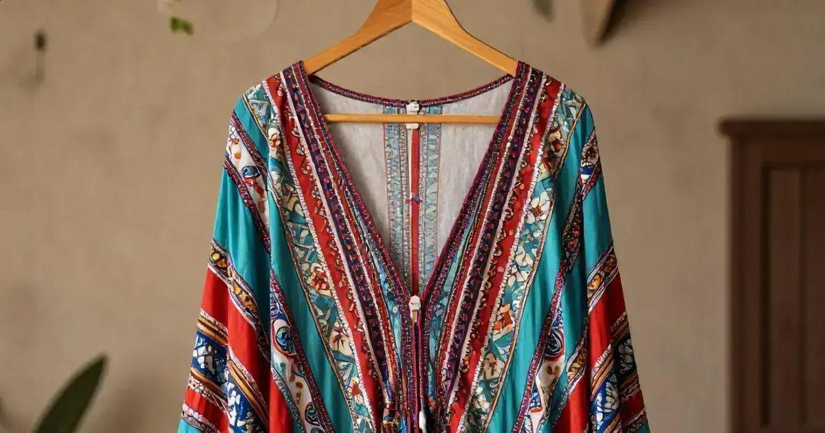 O que é um vestido estampado boho? O que é um vestido estampado boho?