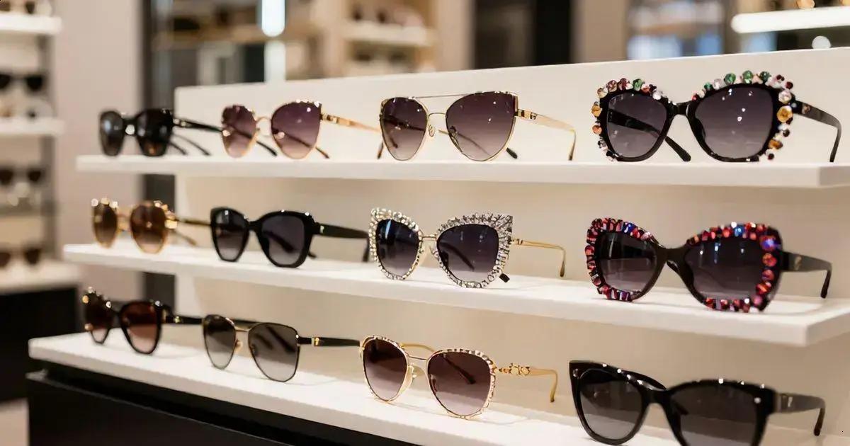 Onde comprar óculos de sol com pedraria: dicas de lojas Onde comprar óculos de sol com pedraria: dicas de lojas