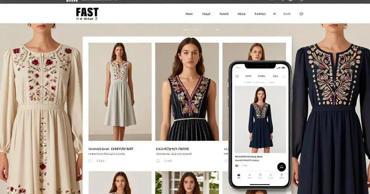 Onde Comprar Vestido Festa Bordado: Dicas e Links Úteis