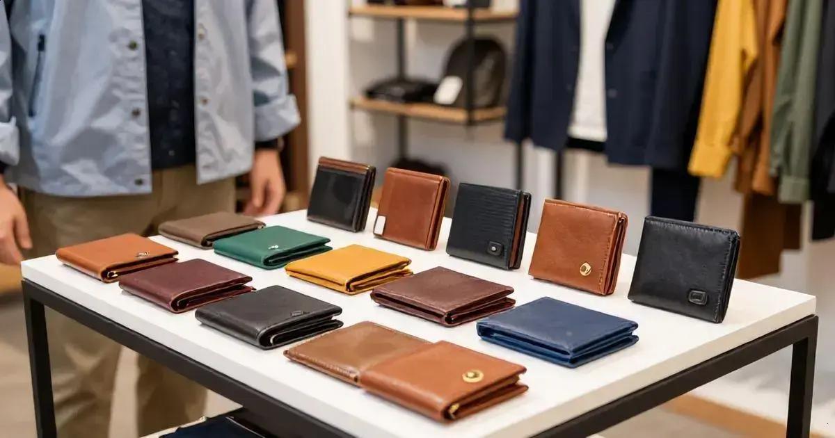 Onde encontrar carteiras masculinas e looks casuais plus size Onde encontrar carteiras masculinas e looks casuais plus size